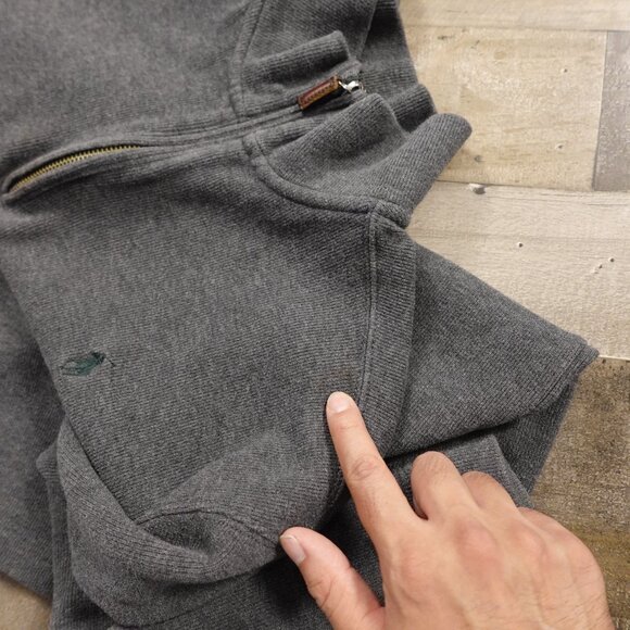 Polo by Ralph Lauren 1/4 Zip Pullover Sweater – Men’s XXL Heather Gray - Picture 11 of 12